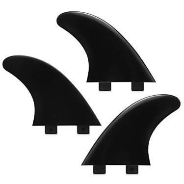 Imagem de 3 PEÇAS Aletas de Prancha Surf Thrusters Fins Fiberglass Nylon GX M5 G1 G3 G7 Substituição para Shortboard Funboard Longboard