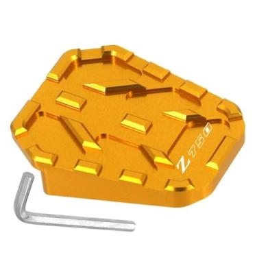 Imagem de Anti-derrapante Para Z900 Z900RS Z900SE Z750 Z800 Pedal de freio antiderrapante(Gold a)