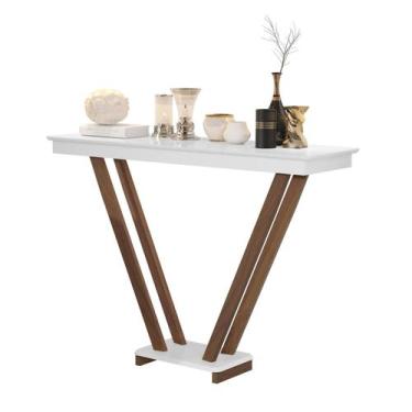 Imagem de Aparador De Ambientes Supreme Pés de Madeira e Base de MDF - Marca, Br