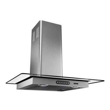 Imagem de Coifa Vidro Reto Parede Inox 70cm-5 Bocas Terim 220V
