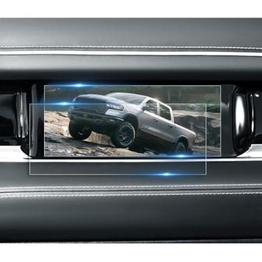 Imagem de BIBIBO 2 peças para 2025 2026 RAM 1500 2500 3500 protetor de tela 2025 2026 RAM 1500 2500 3500 10,2 polegadas Passager Touchscreen TPU filme plástico