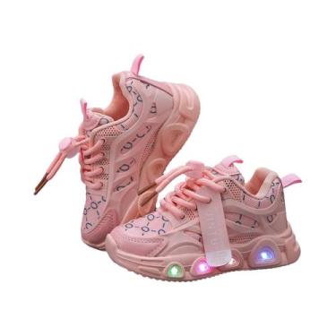 Imagem de Tênis Infantil Com Luzes LED Para Meninos E Meninas, Tênis Casuais Lum