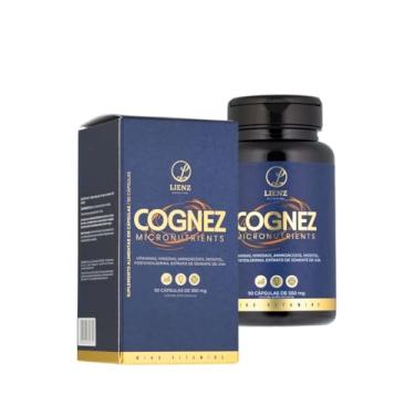 Imagem de Lienz Nutrition Cognez Micronutrientes, Suplemento Alimentar com Vitaminas, Minerais, Aminoácidos, Inositol, Fosfatidilserina, Extrato de Semente de Uva, 90 Cápsulas de 550mg