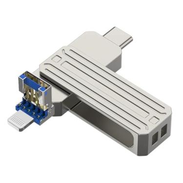 Imagem de PEN DRIVE FLASH - 128G - FD001 - PRATA - WIWU - 2750