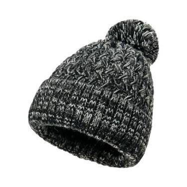 Imagem de Gorro De Inverno Feminino Com Padrão De Abacaxi, Chapéu Tricotado De C
