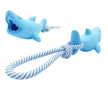 Imagem de Brinquedos de mastigar cães para mastigar agressivos – Brinquedos de mastigar indestrutíveis para cães – Corda de cabo de guerra para buscar treinamento, redução de tédio, uso em casa, viagens ao ar