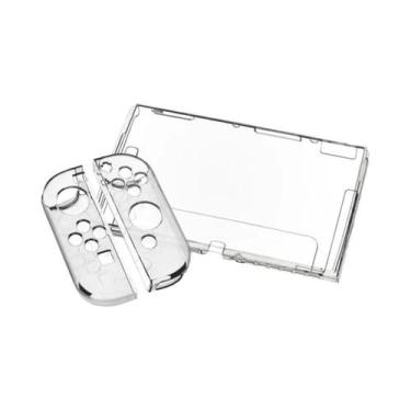 Imagem de Capa Protetora Transparente De TPU Macio Para Switch OLED, Protetor De