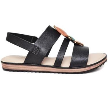 Imagem de Sandália Modare Original Feminina Conforto Ultraleve com Pedraria Fascite Plantar e Esporão-Feminino