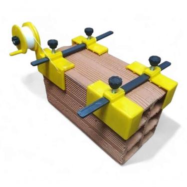 Imagem de Alinha Bloco Gabarito Deplasti Assentar Tijolos E Blocos