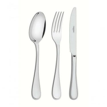 Imagem de Faqueiro Tramontina Firenze Em Aço Inox Acabamento Brilho Sem Estojo 101 Peças