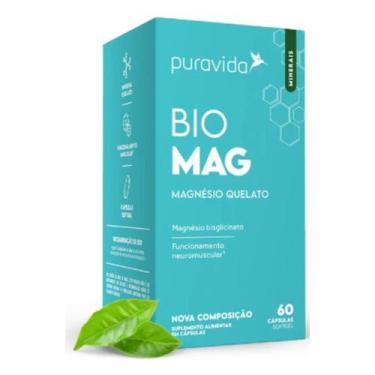 Imagem de Bio Mag - Magnésio Quelato - 60 Capsulas - Pura Vida
