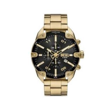 Imagem de Relógio Diesel Masculino Spiked em Aço Dourado DZ4678B1-Feminino