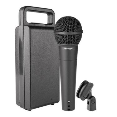 Imagem de Microfone Behringer XM8500 Profissional Com Maleta E Suporte Para Show