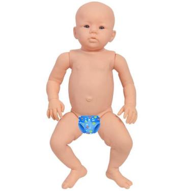Imagem de Molde Menino e Menina Silicone Vinil para Confecção de Bonecas Reborn 