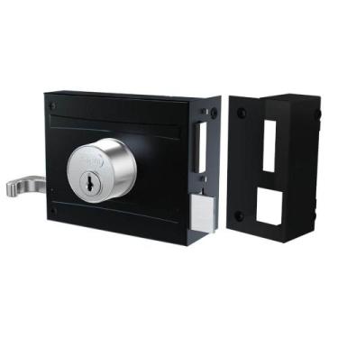 Imagem de Fechadura 701-100 Externa Preto Fosco - 56417 - Stam - STAM METALÚRGIC