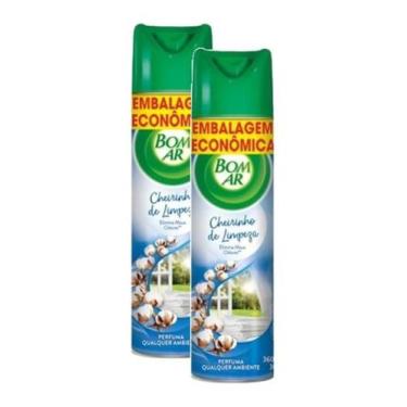 Imagem de Kit 2 Air Wick Bom Ar Adorizador Aroma Flor De Algodão 360ml