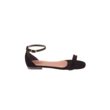 Imagem de Sandália Baixa Feminina Flat Casual Traseiro Fechado-Feminino