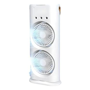 Imagem de Climatizador Portátil Duplo com Umidificador e Controle - MR