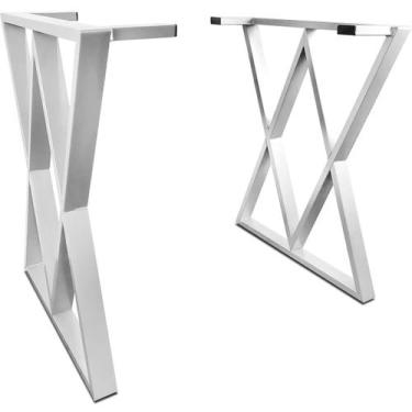 Imagem de Base De Mesa Para Tampos De Madeira Design Industrial Sveg - Loja da I