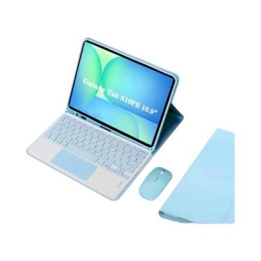 Imagem de Capa Com Teclado Para Samsung Galaxy Tab S10 FE 10.9 Polegadas SM-X520