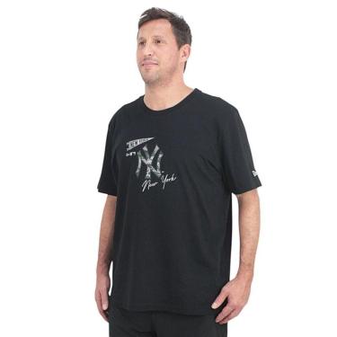 Imagem de Camiseta Extra Grande New Era Logo New York Yanke Unissex-Unissex