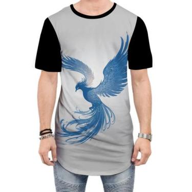 Imagem de Camiseta Longline Fenix Phonenix Ave Mitologica Renascimento 2 - Kasub