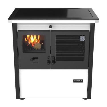 Imagem de Fogao a Lenha Venax n 1 Le Corbusier Branco