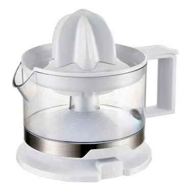 Imagem de Espremedor De Frutas Elétrico Extrator Suco Cozinha - Ideal Para Laranjas, Limões E Mais Branco 220V