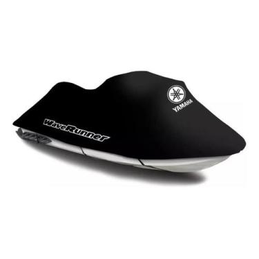 Imagem de Capa Para Jet Ski Yamaha Wave Blaster - Transporte Preto - SPTS