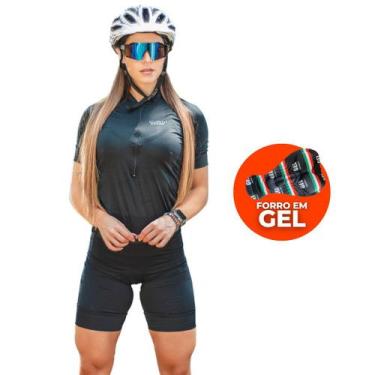Imagem de Conjunto de Ciclismo Feminino (Todos) - Camisa e Bermuda Gel - Way, Wa