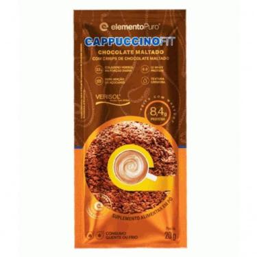 Imagem de Cappuccinofit Sache 20g Sabor Chocolate Maltado - ELEMENTO PURO