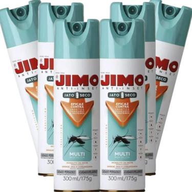 Imagem de Kit 6 und Jimo Antiinset Jato Seco Contra Todos Insetos