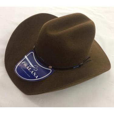 Imagem de Chapeu Pralana Texas Masculino Cor: Café Número: 55 
