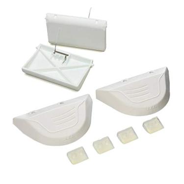 Imagem de Kit de reposição de limpeza de piscina ATIE AXW350 para limpadores de piscina Hayward (inclui kit de aba frontal e real AXV434WHP, kit de 2 asas AXV604WHP e sapatos de 4 cápsulas AXV414P)