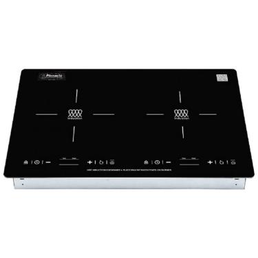Imagem de Cooktop Elétrico de Indução "20 cm 50 cm para Embutir, 2 Queimadores e Controle Di...