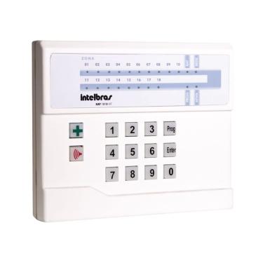 Imagem de Teclado para Central Monitorada XAT 1018 MT para Programação de Sistemas de Alarme Intelbras
