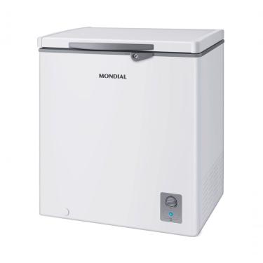 Imagem de Freezer Horizontal Mondial FHZ-01-W150 150L com Função Turbo e Travamento Branco 110V