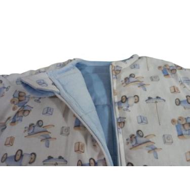 Imagem de Saco de dormir inverno bebê, manga longa P - dupla face 3 camadas - Ma