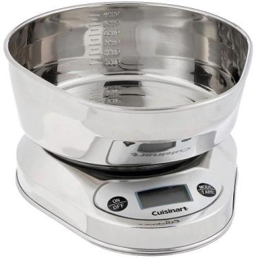 Imagem de Balança cuisinart precisionchef digital com tigela de cozinha kml-ko3b