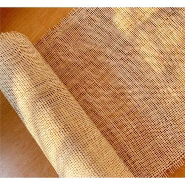 Imagem de Tela de junco natural em rattan 81 x 152 cm para móveis - Marca Própri