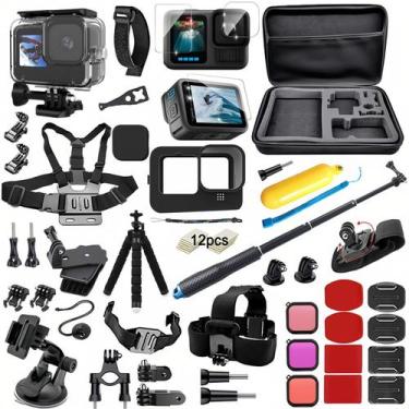 Imagem de Kit de Acessórios BMUUPY para GoPro Hero 13 Black à Prova d'Água