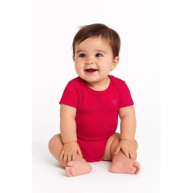 Imagem de Body Bebê Pink em Meia Malha 100% Algodão Revedor, M