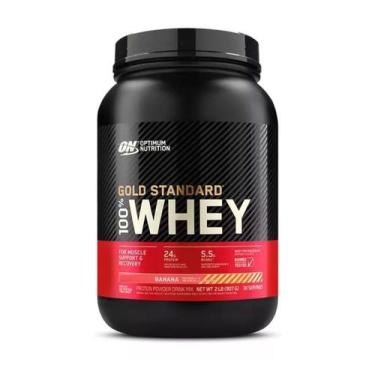 Imagem de 100% Whey Protein Gold Standard (907g) - Sabor: Banana Cream - Optimum