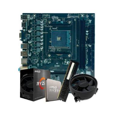 Imagem de Kit upgrade ryzen 5 5600gt + cooler amd + placa a320 + ddr4 8gb - TOB 