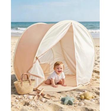 Imagem de Barraca de Praia para Bebê Pivoryla 94x74x84cm Proteção UV