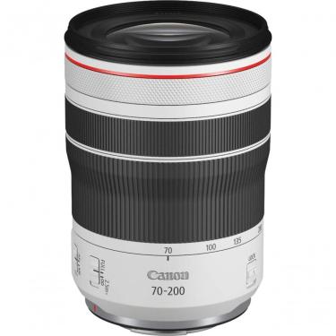 Imagem de Lente Zoom Telefoto Canon RF70-200mm F4L IS USM 4318C002 para Câmeras EOS Série R Branco