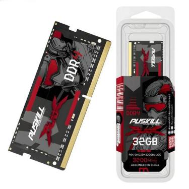 Imagem de Memória Sodimm DDR3L PUSKILL para Notebook 4GB 8GB 1.35V 1333MHz 1600M