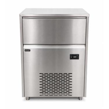 Imagem de Máquina de Gelo 50kg por Dia Inox 220V Produção Rápida com Reservatóri