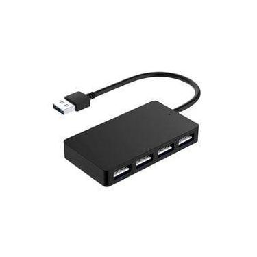 Imagem de Adaptador Hub Satellite A-HUB13 USB 4 em 1 - Preto