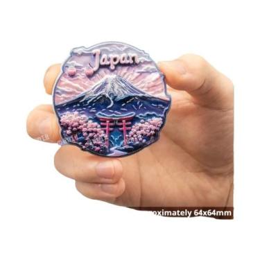 Imagem de Imã De Geladeira De Souvenir De Viagem Japonês, Adesivos De Resina De 